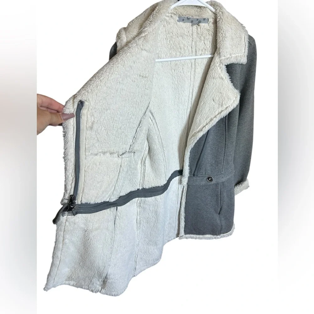 Athleta Convertible Moto Pea Coat - Picture 4 of 8